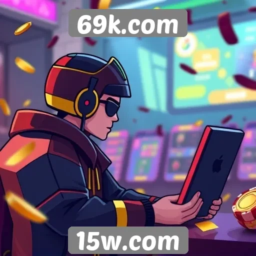 Análise da popularidade do site 69k.com entre os jogadores