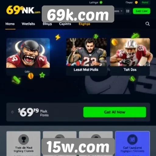 Análise das funcionalidades do site de jogos 69k.com