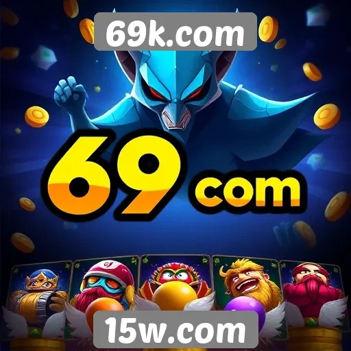 Variedade de jogos disponíveis em 69k.com